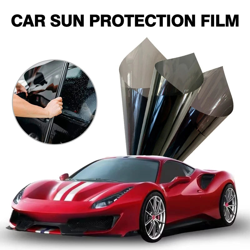 Car Window Tint Film – UV & Heat Protection with Privacy Finish