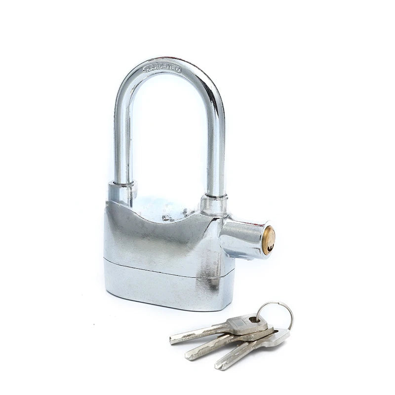 Motion-Activated Alarm Padlock with 110dB Siren
