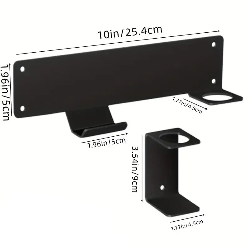 Heavy-Duty Wall-Mounted Tool Organizer (Set of 2)