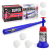 Automatische Baseball-Worfmachine mit ausziehbarem Schläger