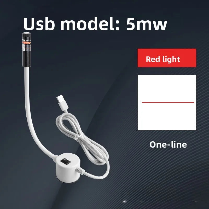 USB Laser Positioning Light with Magnetic Base