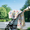 Breathable Baby Car Seat Cover & Sunshade Canopy