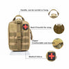 Tactical MOLLE First Aid Medical Pouch