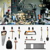 Heavy-Duty Wall Mount Metal Hooks for Garage and Workshop Storage