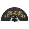 Traditional Bamboo Tai Chi Performance Fan with Protective Cover