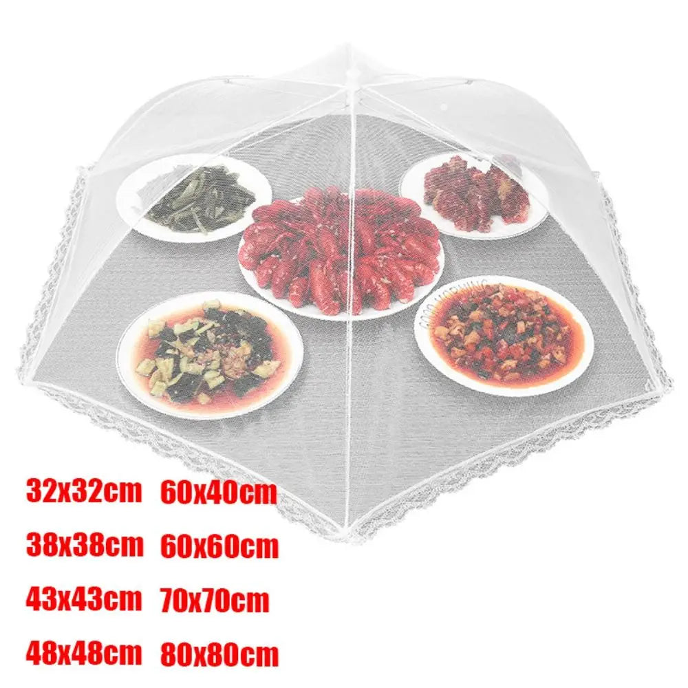 Foldable Mesh Food Cover for Outdoor Dining