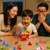 Balance Stacking Block Game with Cards & Challenges