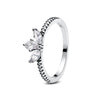 Sterling Silver Heart Ring with Cubic Zirconia