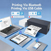Compact Bluetooth Thermal Label Printer