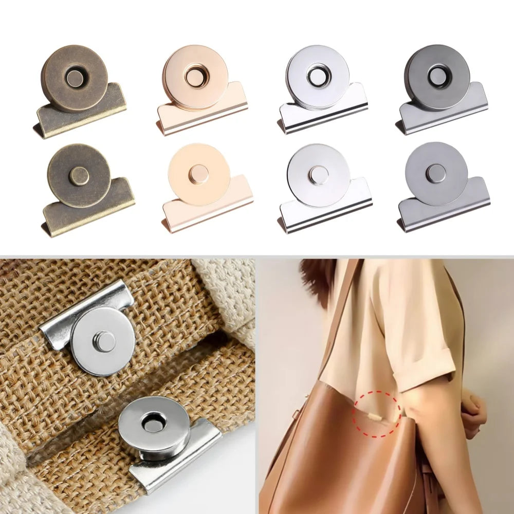 Seamless Magnetic Snap Buttons for Bags and Crafts