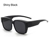 Oversized Polarized Fit-Over Sunglasses