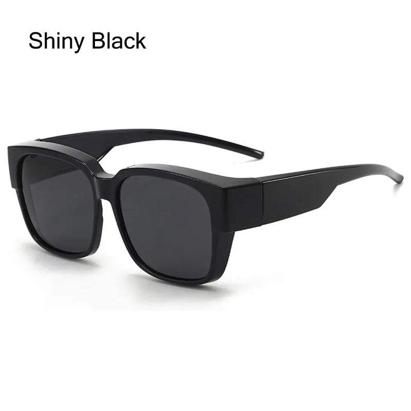 Oversized Polarized Fit-Over Sunglasses