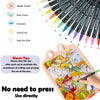 Dual-Tip Acrylic Paint Pens for Art & Crafts