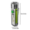 Rechargeable LED Keychain Flashlight with Tail Magnet