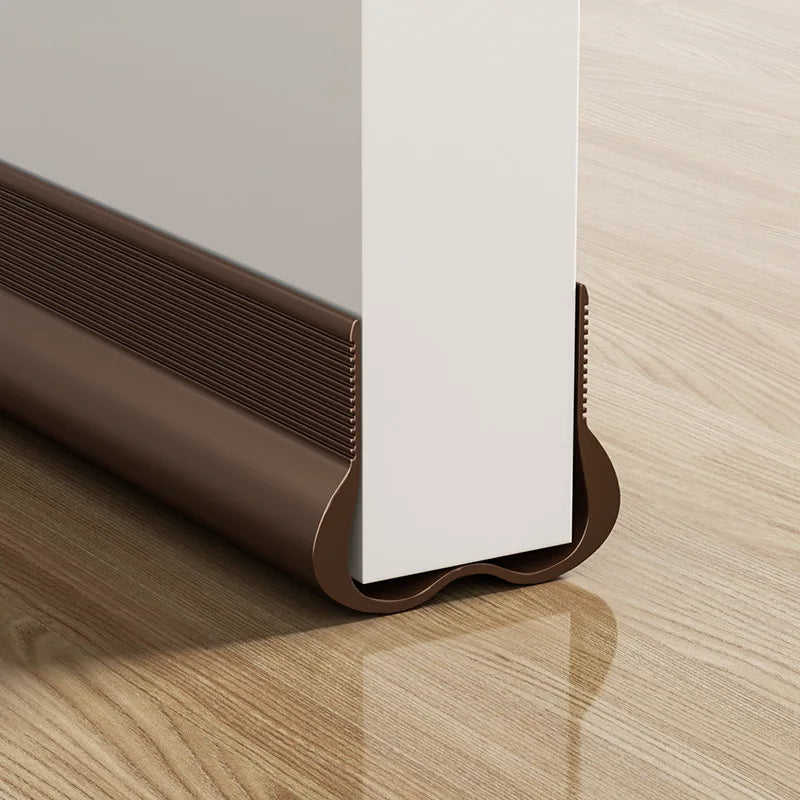 Flexible Door Draft Stopper with Soundproofing Seal