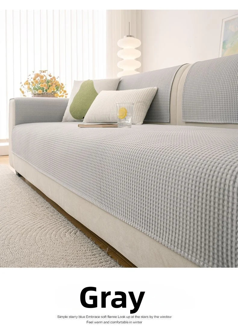 Cooling Sofa Cover with Anti-Slip Backing