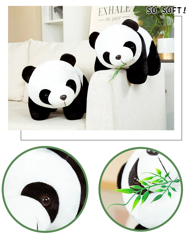 Adorable Panda Plush Toy – 20cm Soft Cuddly Companion