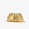 Elegant Chain Shoulder Bag with Crystal Accents