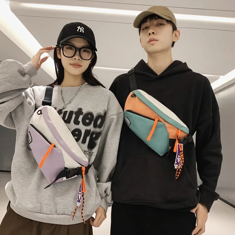 Urban Utility Chest Bag with Phone Pocket