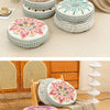 Bohemian Round Floor Cushion with Anti-Slip Base