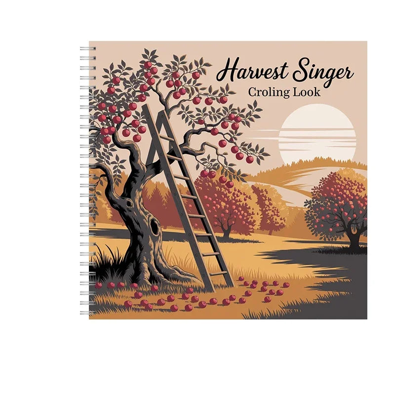 Springtime Mini Coloring Book for Adults