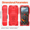 Compact Digital Multimeter with 2000-Count Accuracy for Home and Electrical Work