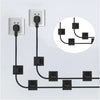 Complete Cable Management Kit with Adhesive Clips and Ties