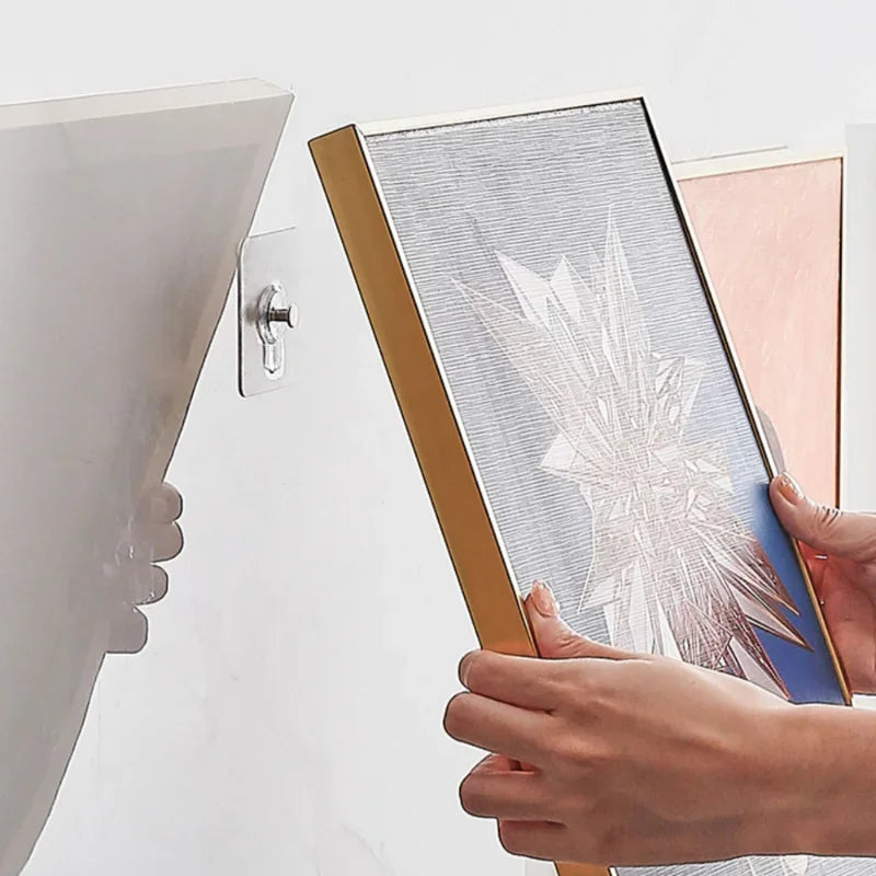 Adhesive Wall Hooks for Hanging Pictures and Decor