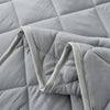 Lightweight Quilted Bedspread Set with Cloud Pattern