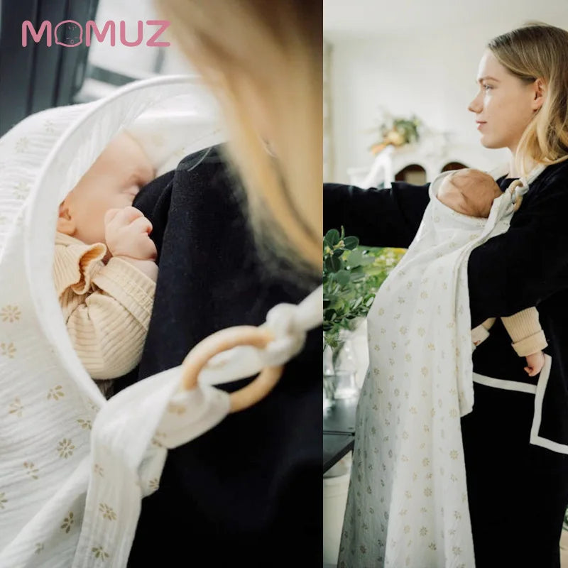 Cotton Nursing Cover for Breastfeeding Privacy