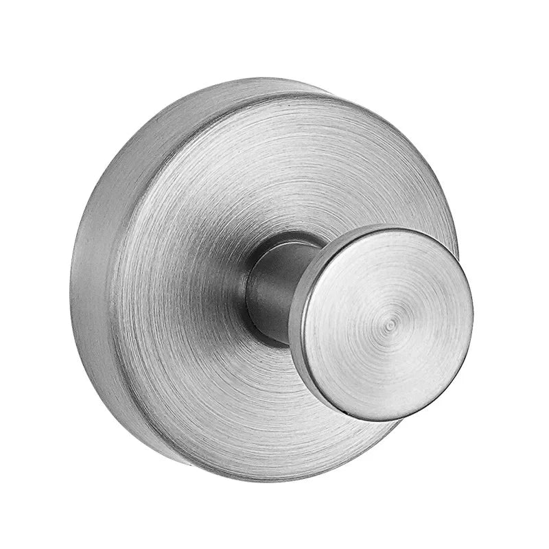Stainless Steel Suction Cup Hooks - No-Drill Towel Holder