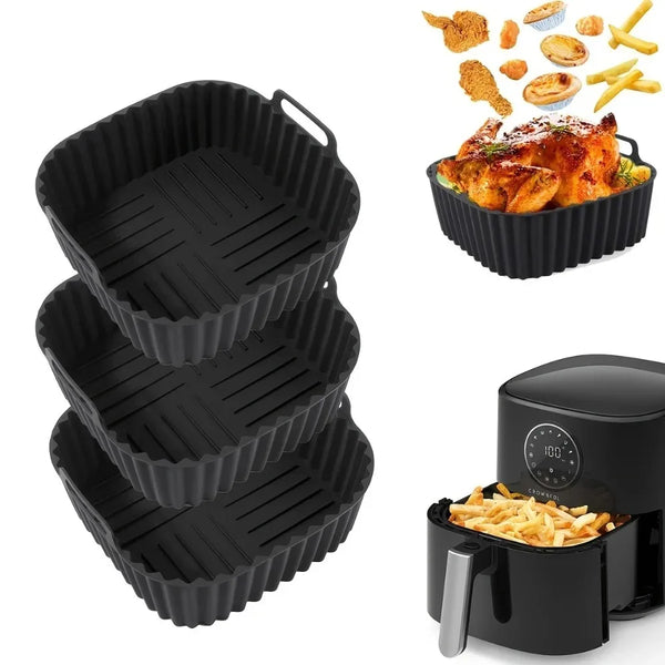 Reusable Silicone Air Fryer Liners