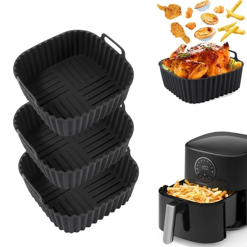 Reusable Silicone Air Fryer Liners