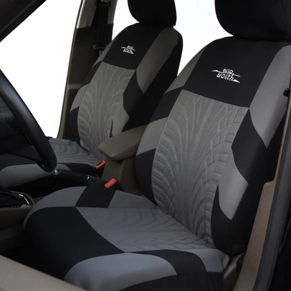 Universal Car Seat Cover Set – Premium Memory Foam Protector for Front and Rear Seats