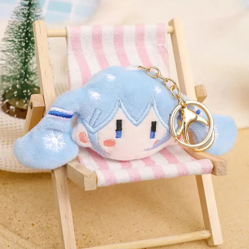 Hatsune Miku Plüsch-Schlüsselanhänger