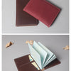 Genuine Leather Passport Holder with Card Slots