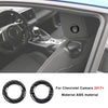 Carbon fiber interior trim kit for Chevrolet Camaro 2017+ showing a door panel component.