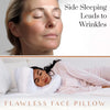 Satin Anti-Wrinkle Beauty Pillow with Cervical Support