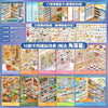 10-in-1 3D Cartoon Desktop Organizer Sticker Pack for Scrapbooking and DIY