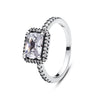 Sterling Silver Heart Ring with Cubic Zirconia