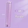 A purple portable A3 paper cutter trimmer with a 6cm length and 33cm height.
