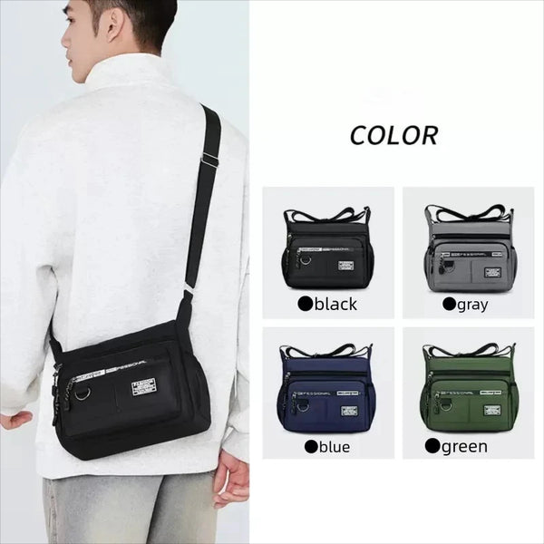 Men's Water-Resistant Crossbody Sling Bag for Work & Daily Commute