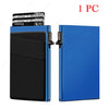 Minimalist Aluminum RFID-Blocking Card Holder
