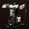 1:18 Scale RC Stunt Car with 360° Spin, LED Lights & One-Button Transformation