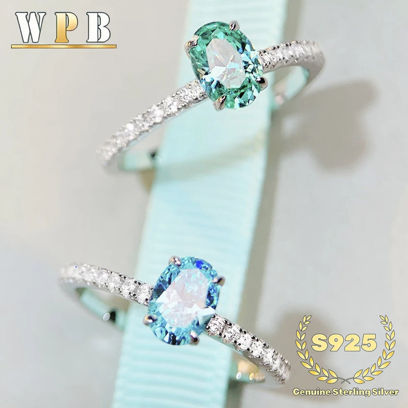 Elegant Oval CZ Sterling Silver Ring