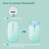 iPad Keyboard Case with Detachable Bluetooth Keyboard and Mouse