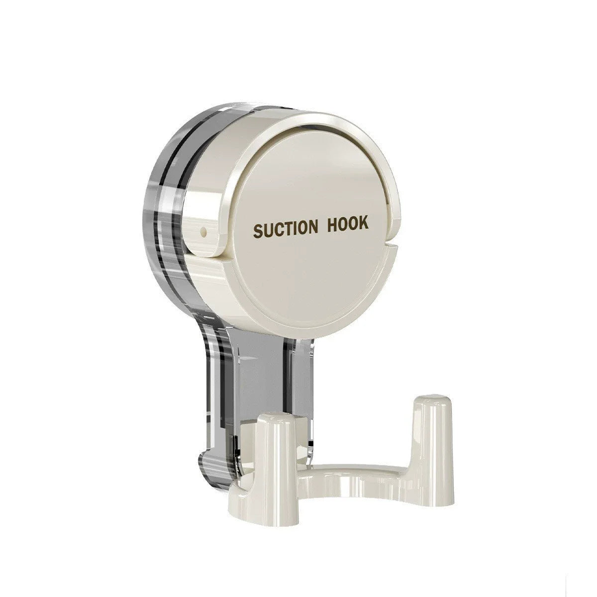 Strong Vacuum Suction Hooks with Adhesive Mount, No-Drilling Design for Home and Bathroom