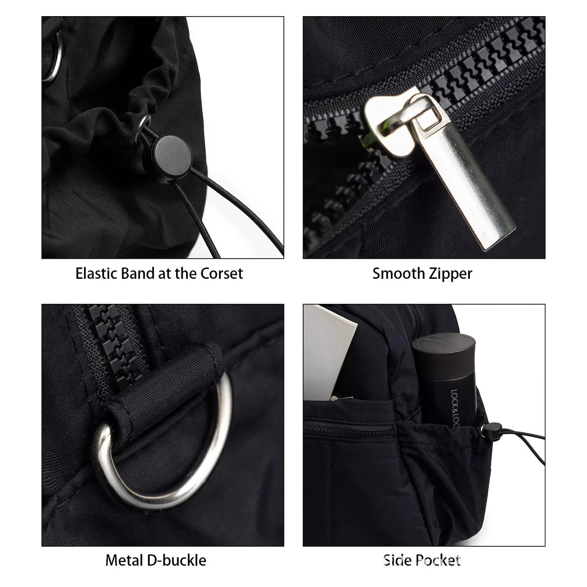 Large Capacity Water-Resistant Travel Duffel Bag