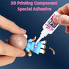 Strong Fast-Curing 3D Printing Glue for PLA ABS TPU PETG
