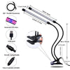 USB-betriebenes LED-Pflanzenwachstumslicht mit Timer und Dimmfunktion